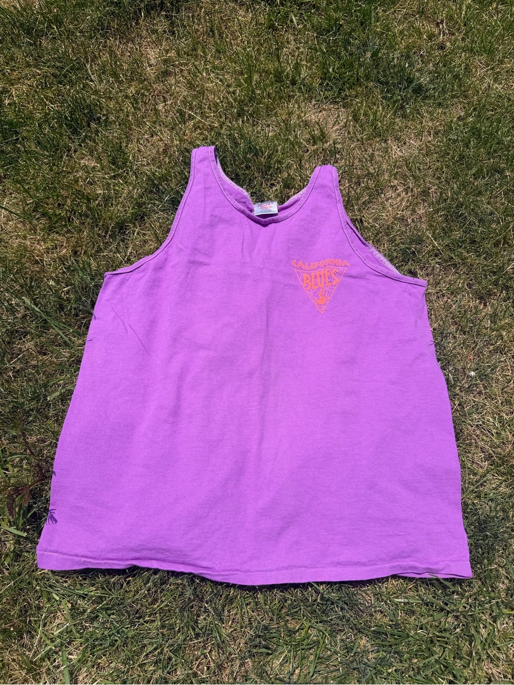 VTG California Blues Mens Muscle Tank Size XL